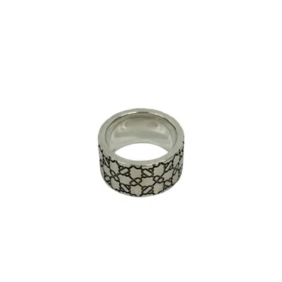 Pre-owned Hermes Silver Silver 925 Band Ring ()