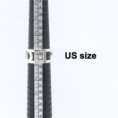 Pre-owned Hermes Silver Silver 925 Band Ring ()