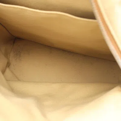Pre-owned Loewe Beige Canvas Leather Backpack () In Sand