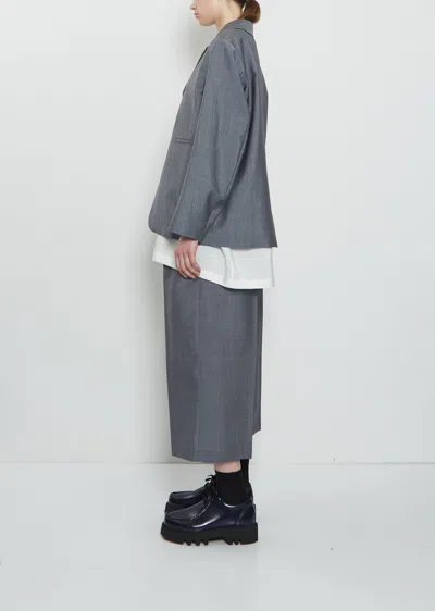 Sofie D'hoore Cyrano Wool Blazer In Gray