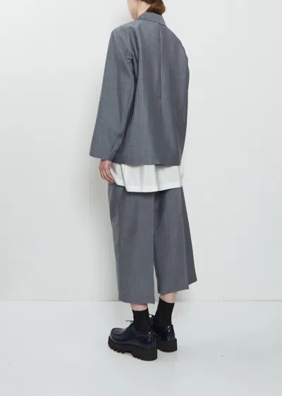 Sofie D'hoore Cyrano Wool Blazer In Gray