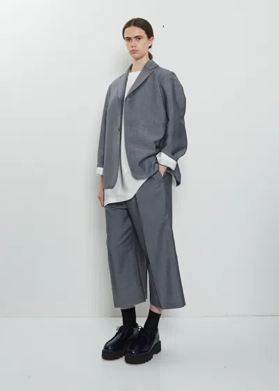 Sofie D'hoore Cyrano Wool Blazer In Gray