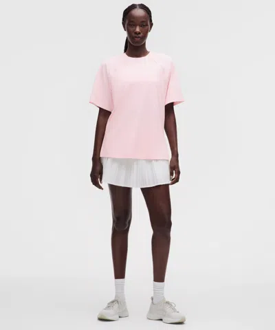Lululemon Back-vent T-shirt In Pink
