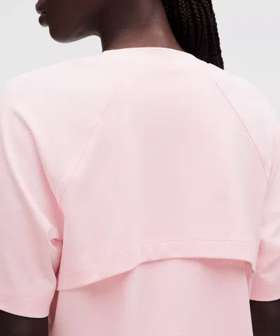 Lululemon Back-vent T-shirt In Pink