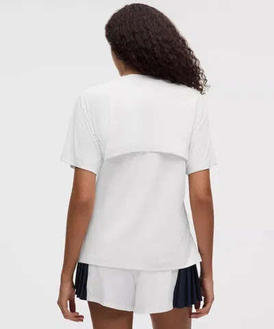 Lululemon Back-vent T-shirt In White