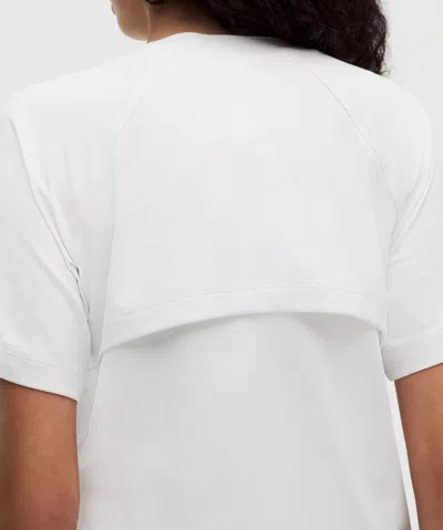 Lululemon Back-vent T-shirt In White