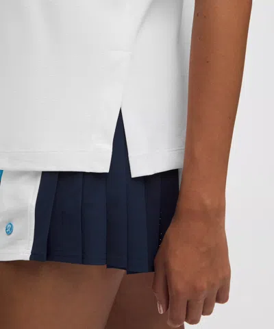 Lululemon Back-vent T-shirt In White