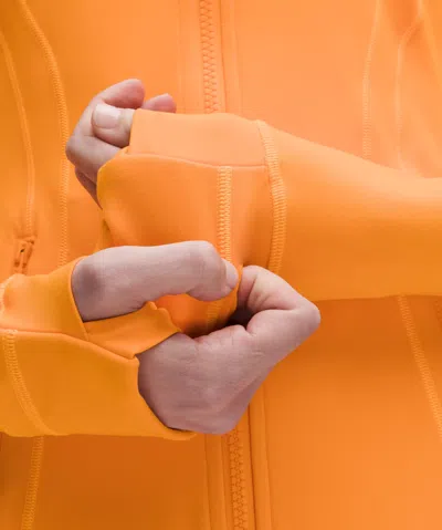 Lululemon Define Jacket In Orange