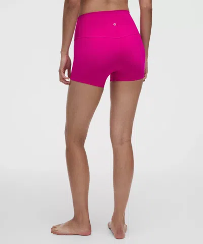 Lululemon Align™ High-rise Short 4" In Blue