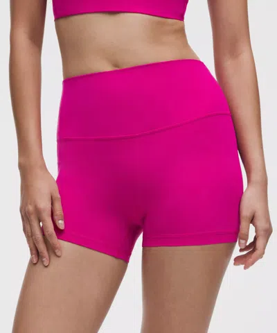 Lululemon Align™ High-rise Short 4" In Blue
