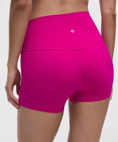Lululemon Align™ High-rise Short 4" In Blue