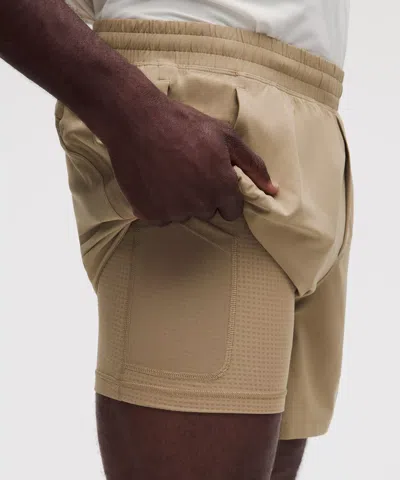 Lululemon Pace Breaker Lined Short 5" In Multi