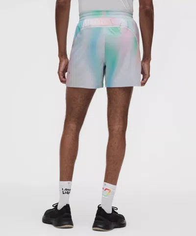Lululemon Pace Breaker Linerless Short 5" In Multi