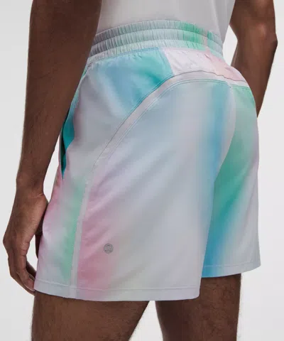 Lululemon Pace Breaker Linerless Short 5" In Multi