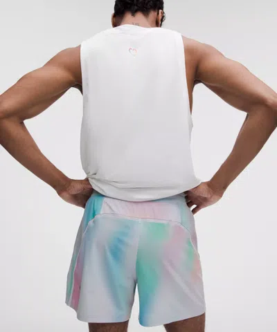 Lululemon Pace Breaker Linerless Short 5" In Multi
