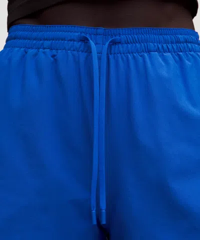 Lululemon Pace Rival High-rise Short 3" In Blue