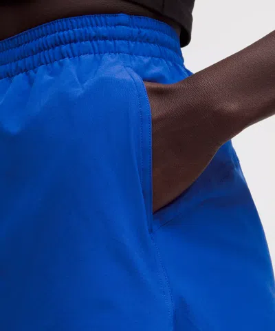 Lululemon Pace Rival High-rise Short 3" In Blue