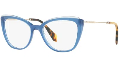 Miu Miu Full-frame Flat Mirror In Blue