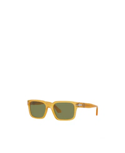 Persol Rectangle Frame Sunglasses In Yellow