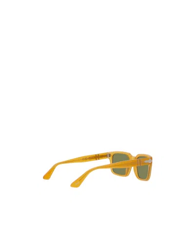 Persol Rectangle Frame Sunglasses In Yellow