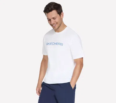 Skechers Men's Script T-shirt In White