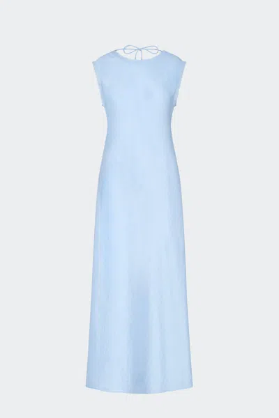 Milly Illy Linda Midi Dress In Blue