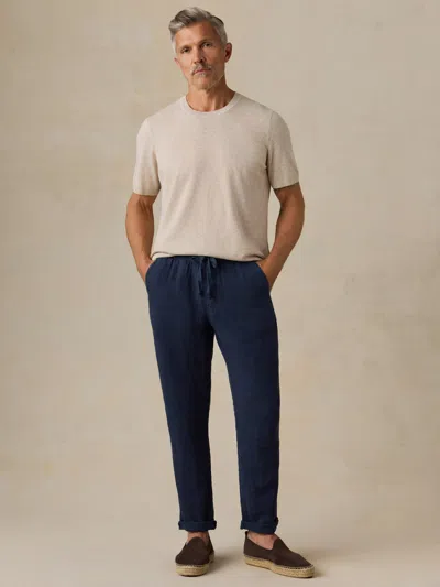 Faherty Short-sleeve Sweater Tee In Multi