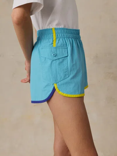Faherty Shorelite Active Short In Blue