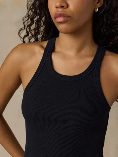 Faherty Surfside Rib Tank In Black