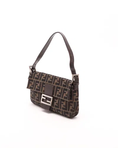 Fendi Zucca Baguette Bag In Pattern