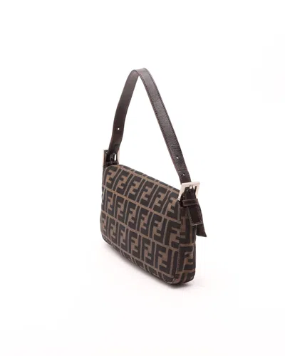 Fendi Zucca Baguette Bag In Pattern
