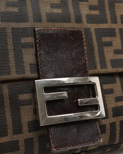 Fendi Zucca Baguette Bag In Pattern