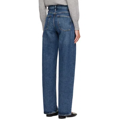 Agolde Blue Arc Jeans In Blue