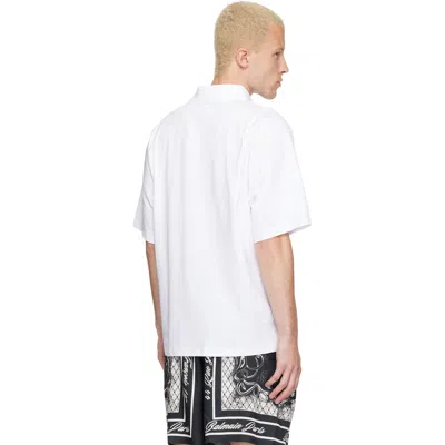 Balmain Vine Polo In White