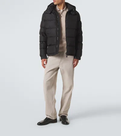 Moncler Maya Down Jacket In Black