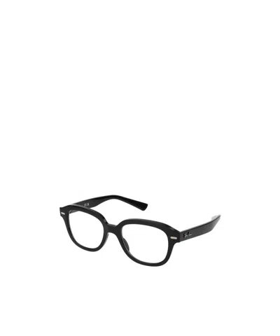 Ray Ban Ray-ban Erik Square Frame Glasses In Black