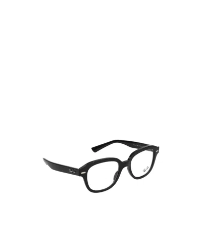 Ray Ban Ray-ban Erik Square Frame Glasses In Black