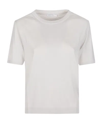 Patrizia Pepe Plain T-shirt In White