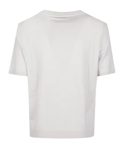 Patrizia Pepe Plain T-shirt In White