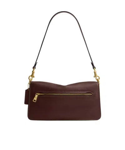 Coach Tabby Grain Leather Shoulder Bag In Red