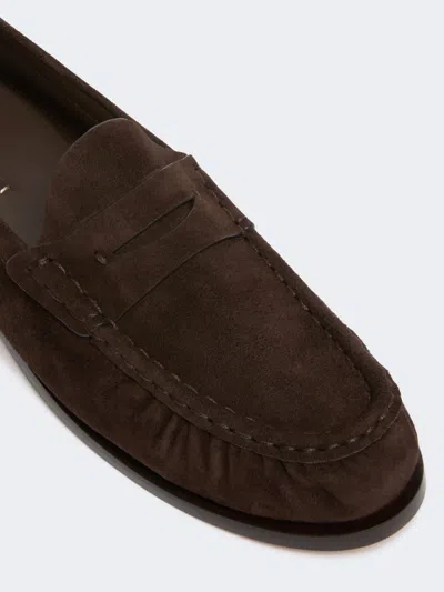 Max Mara Round-toe Loafers In Multi