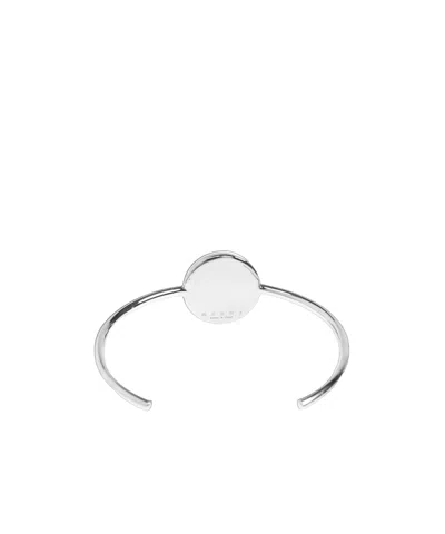 Marni Open-bangle Bracelet In Black