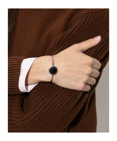 Marni Open-bangle Bracelet In Black
