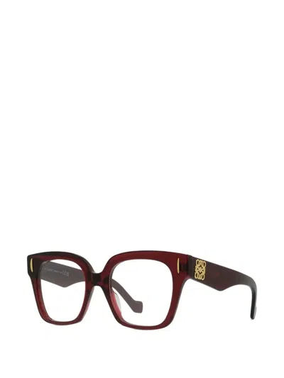 Loewe Square Frame Glasses In Brown