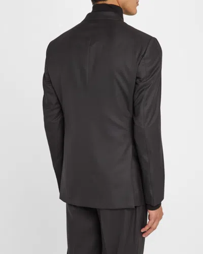 Giorgio Armani Mne's Basic Wool Two-piece Suit In Gray