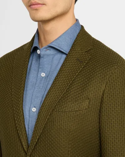 Etro Men & Apos;s Basic Textured Blazer In Brown