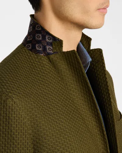 Etro Men & Apos;s Basic Textured Blazer In Brown
