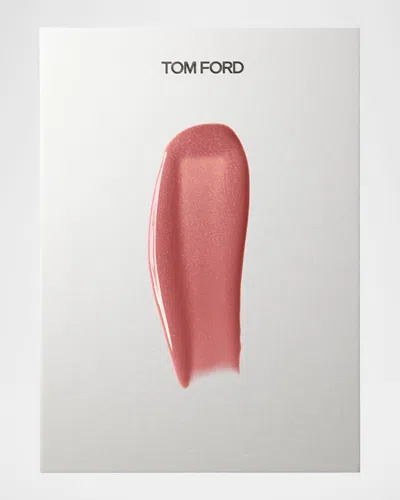 Tom Ford Gloss Luxe Lip Gloss With Hydrating Jojoba Oil In Transparent