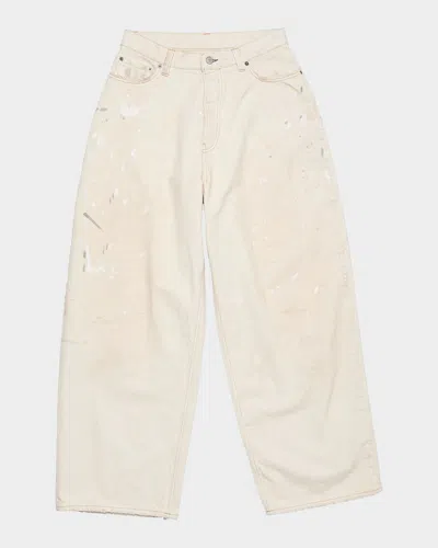 Acne Studios 2023 Logo-patch Jeans In Multi