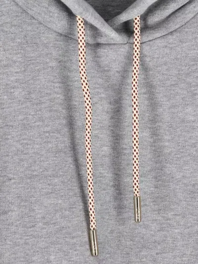 Fendi Hooded Sleeveless Top Drawstring Hem In Multi